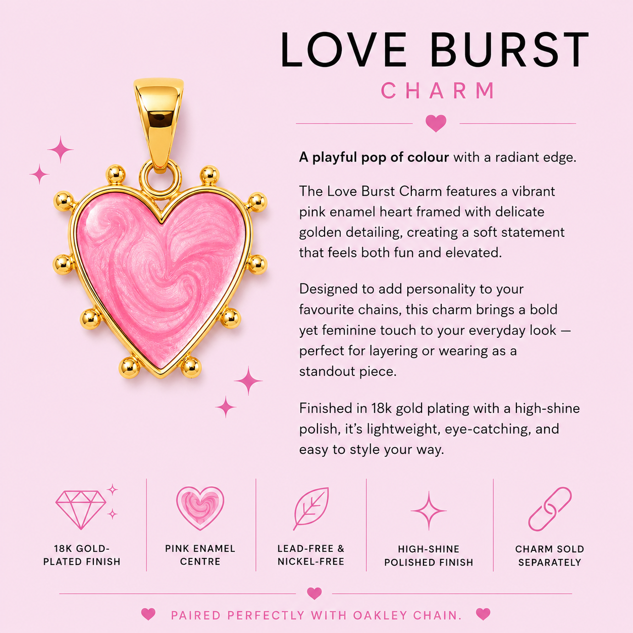 Love Burst Charm