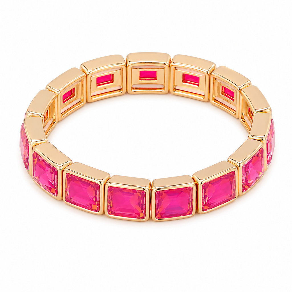 Sugar Cube Crystal Bracelet