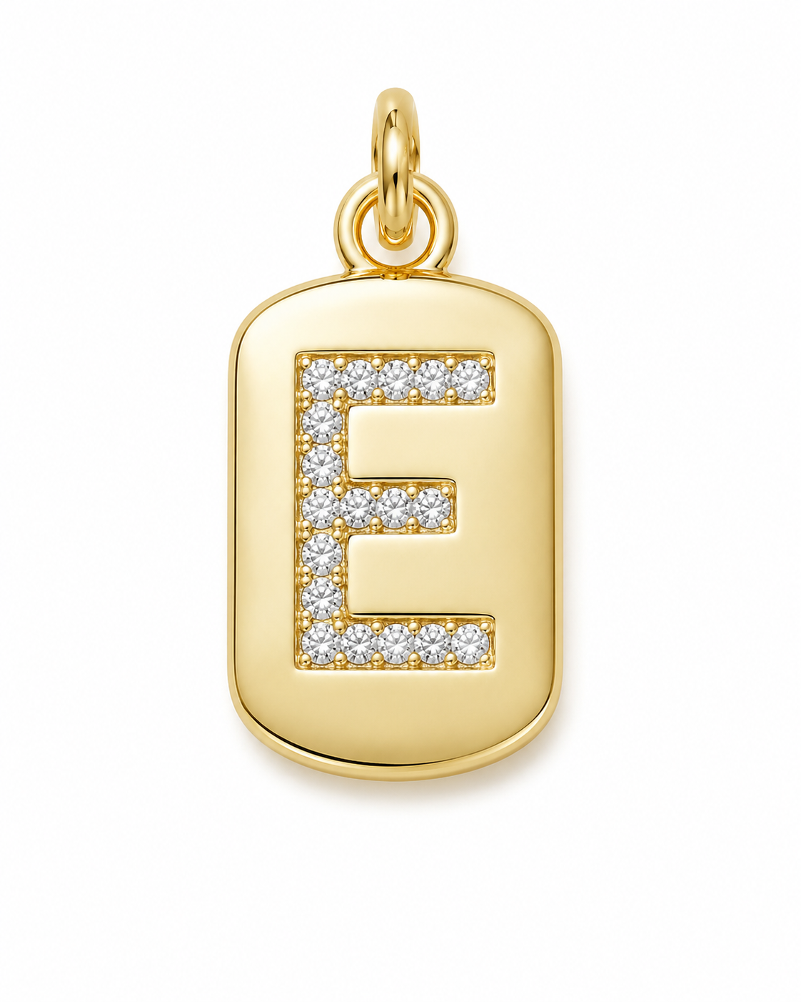 Initial Charm Pendant