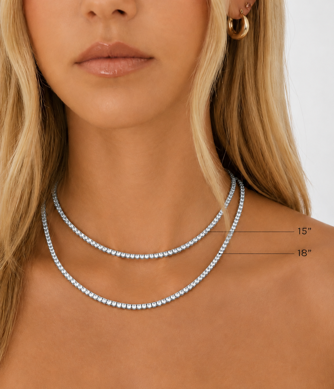 Bianca Tennis Necklace