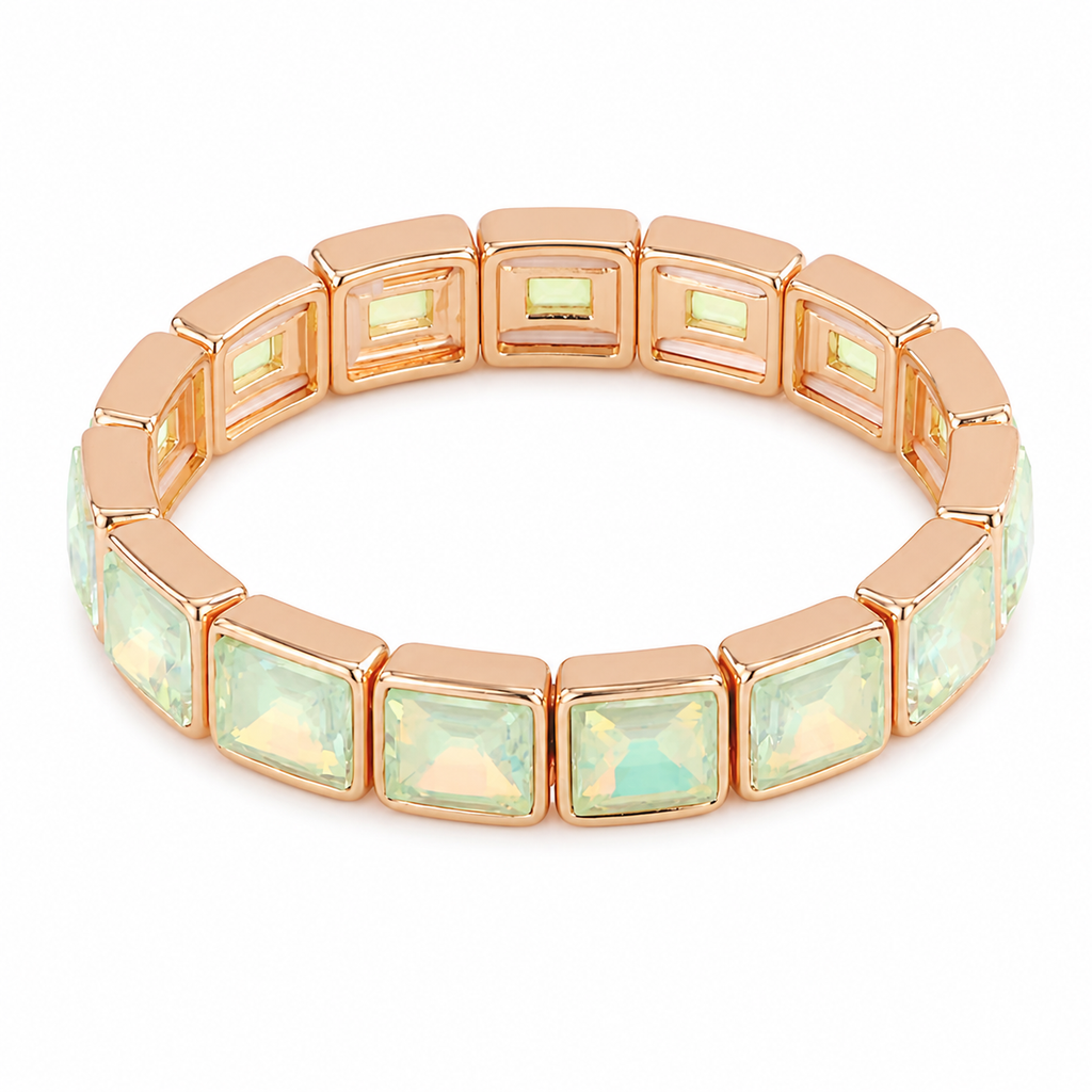 Sugar Cube Crystal Bracelet