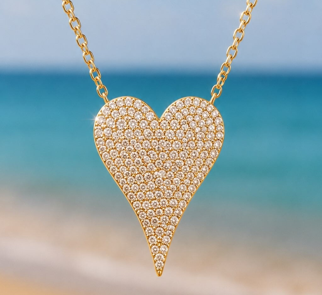 Charlize Heart Necklace