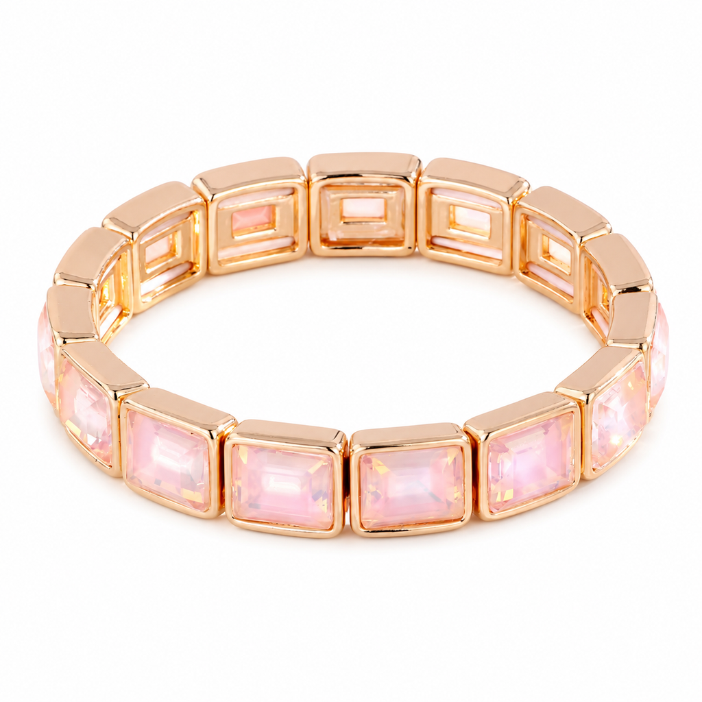 Sugar Cube Crystal Bracelet