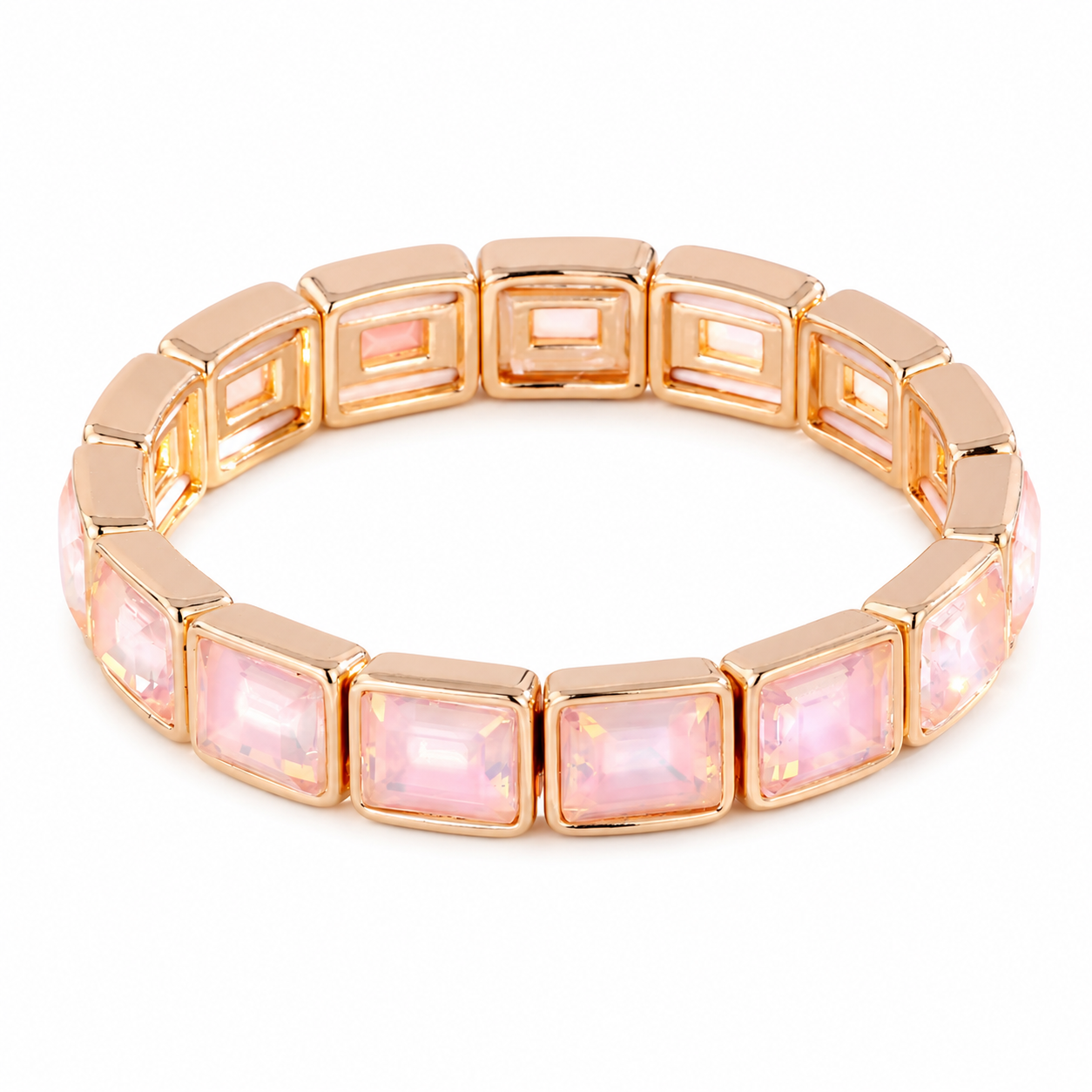 Sugar Cube Crystal Bracelet