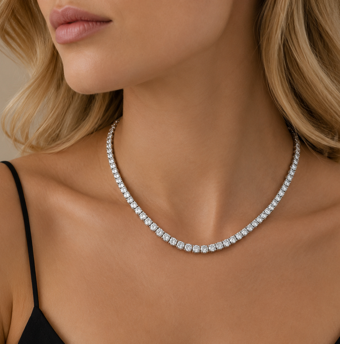 Bianca Tennis Necklace