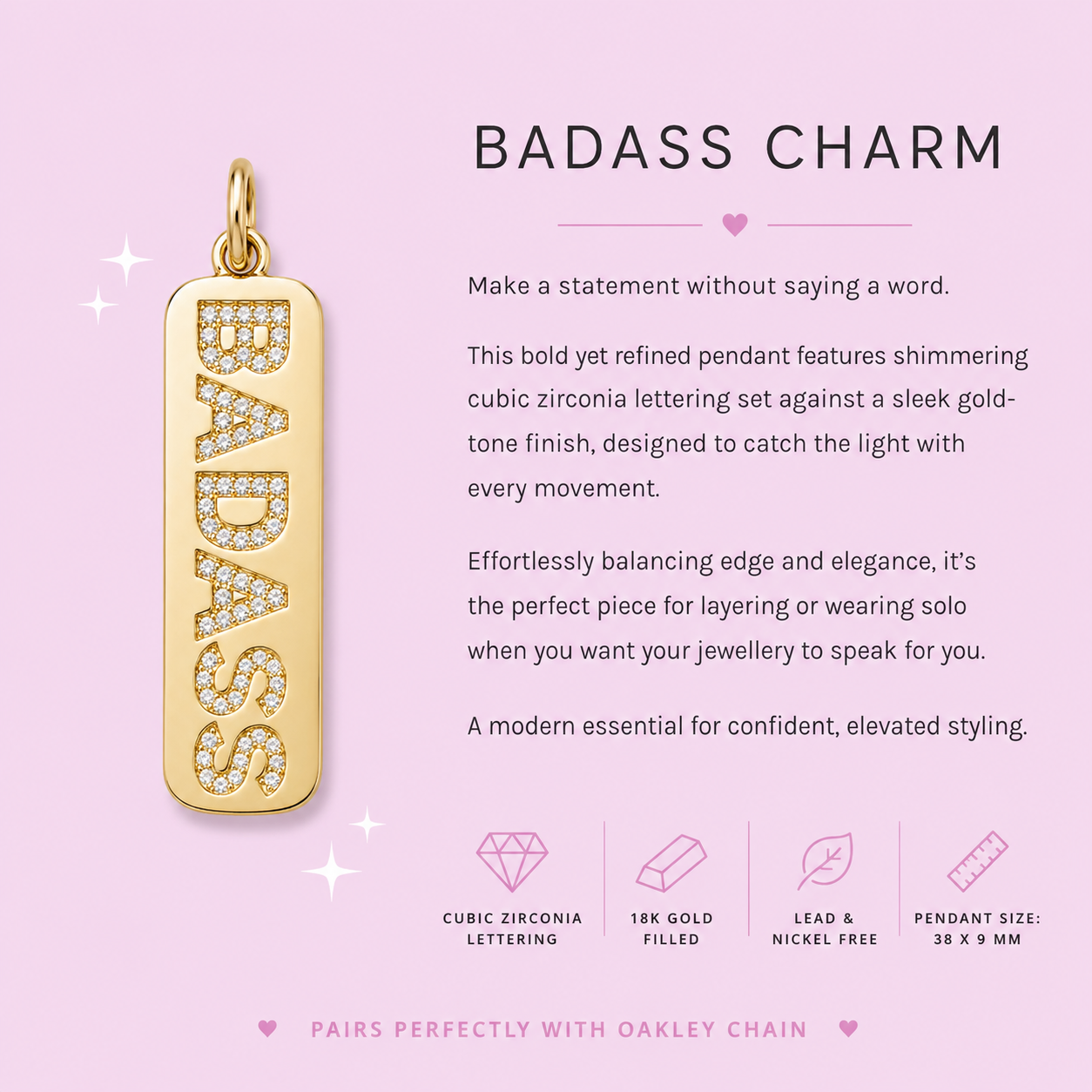 BADASS Pendant